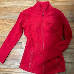 lululemon define jacket - red